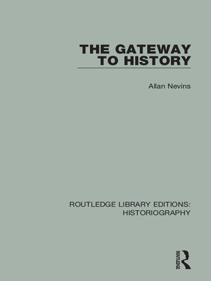 cover image of The Gateway to History
